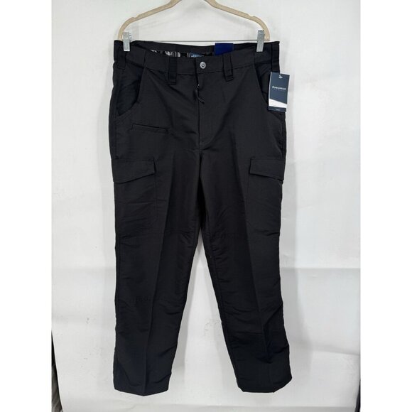 Proper Duty Cargo Pant Men 36/34 Black Workwear Heavy Duty Straight Leg NEW - Picture 2 of 12